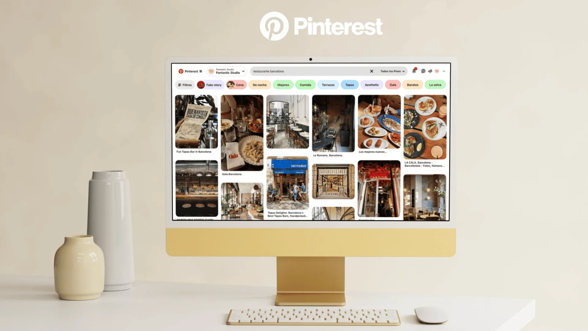 Pinterest para restaurantes: tráfico web con estrategia visual