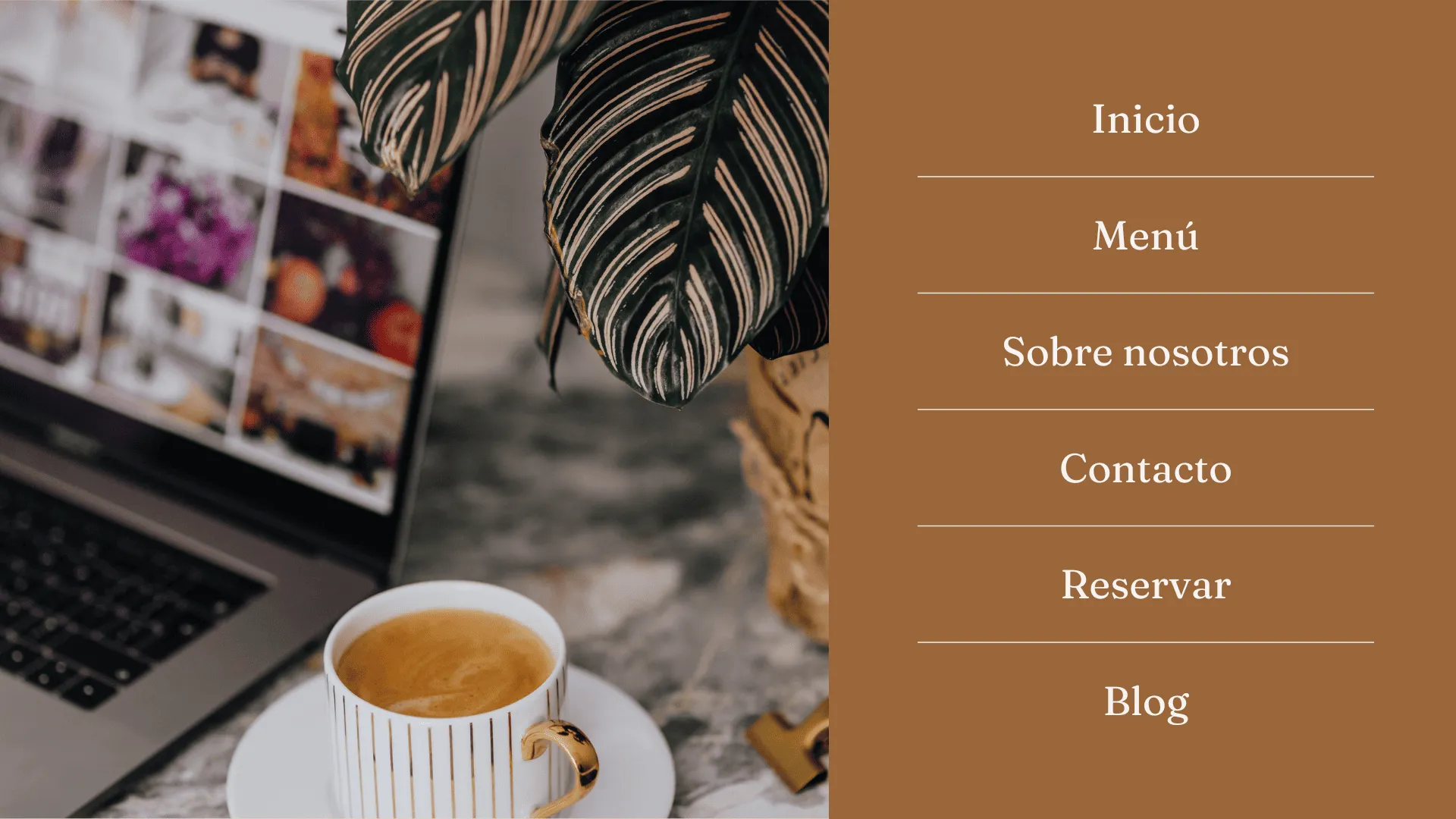 Organiza la estructura perfecta de página web para tu restaurante
